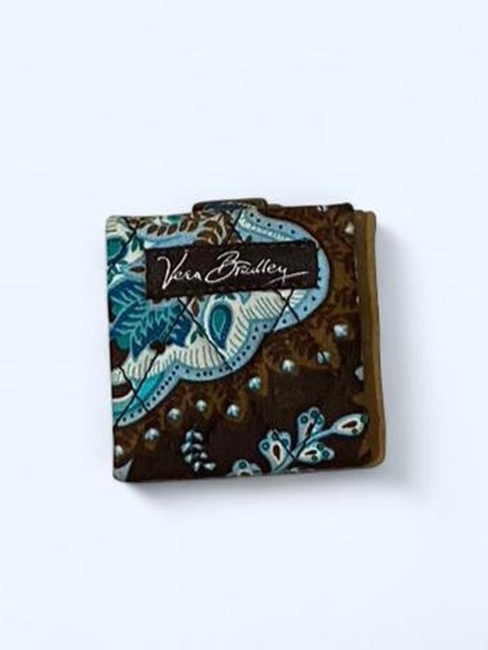 Vera Bradley small compact folding mirror